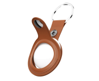 KeyBudz AirTag Keyring skórzane etui ochronne do AirTag tan IEOKBATBR - 1172149 - zdjęcie 3